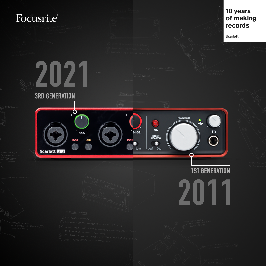 focusrite - Scarlett interface