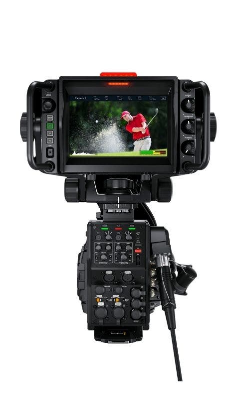 Blackmagic viewfinder