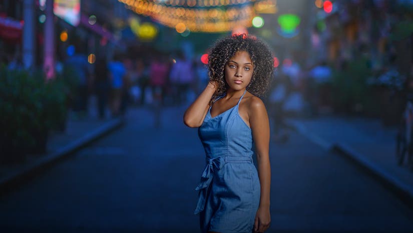 audrey woulard portrait photography lens in focus
