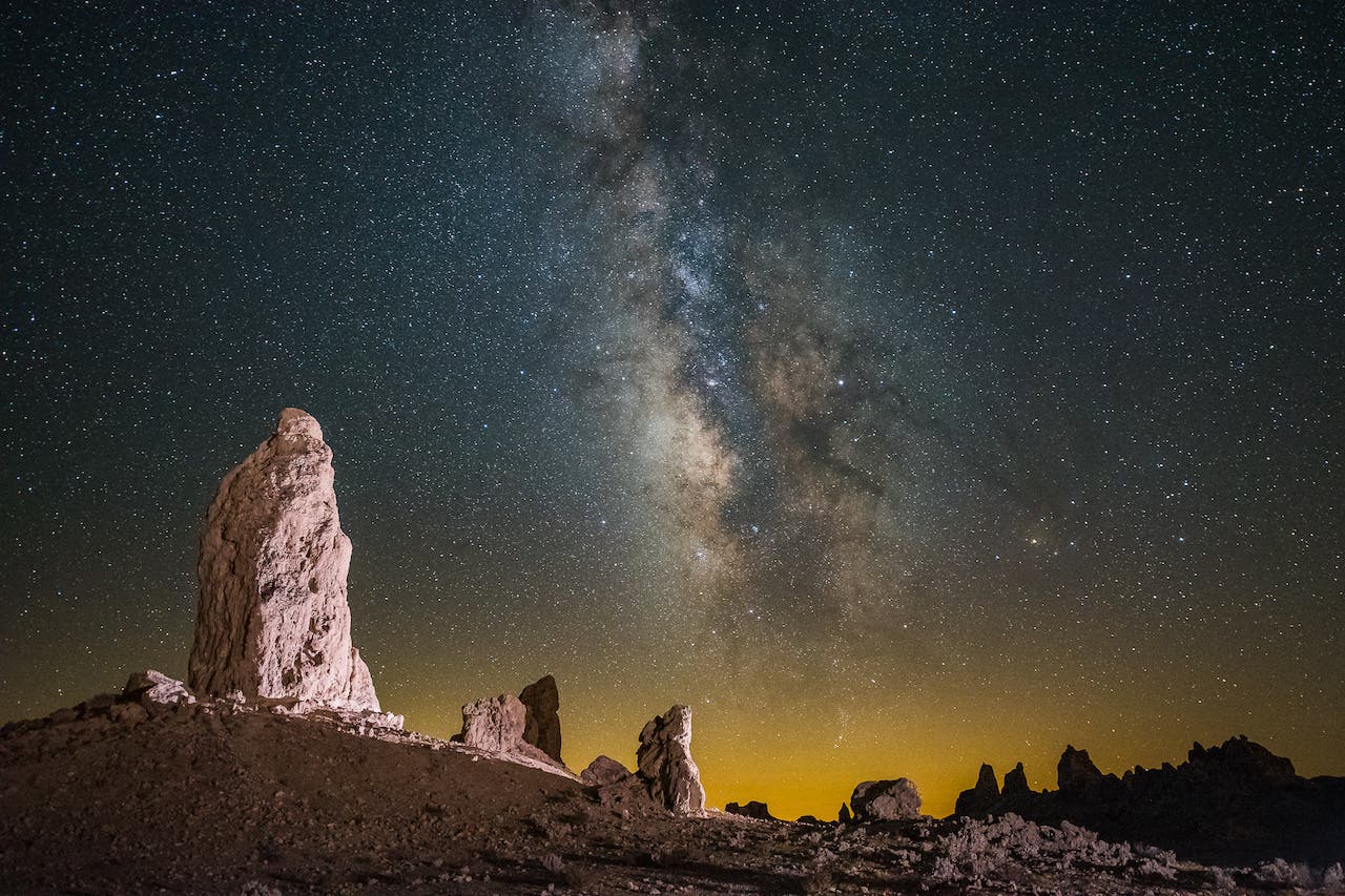 desert photography milky way