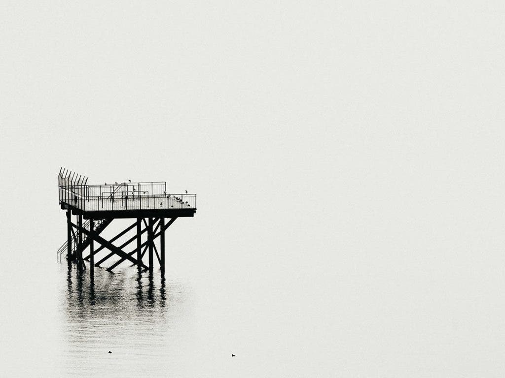 boat pier dock in water