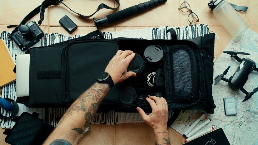 Image by bublikhaus via adobe stock of photography camera bag