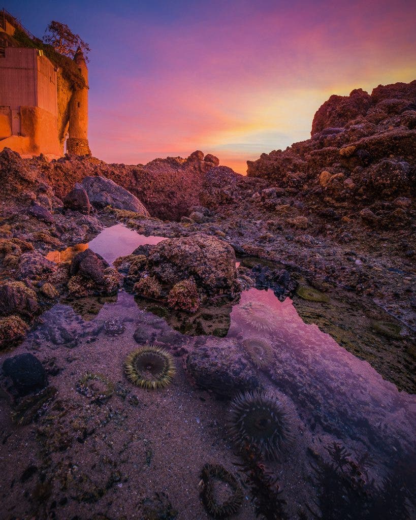Beautiful sunset colors captured using HDR Photography techniques