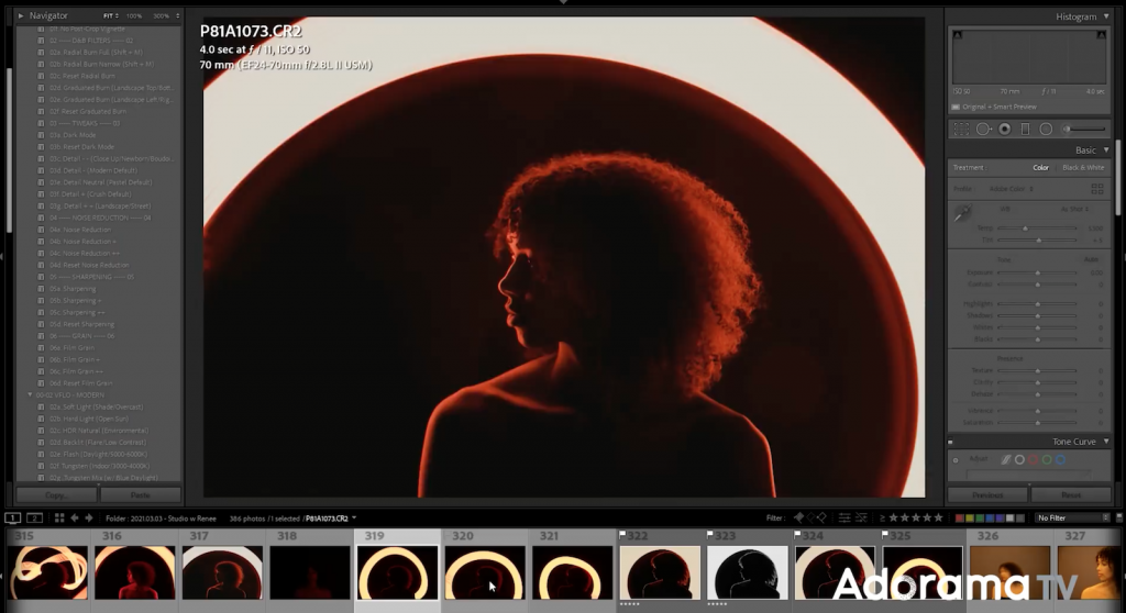 edit for light painting photography tips