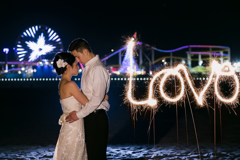 light painting photography tips with sparkler words