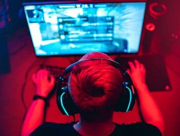 boy student in esports club