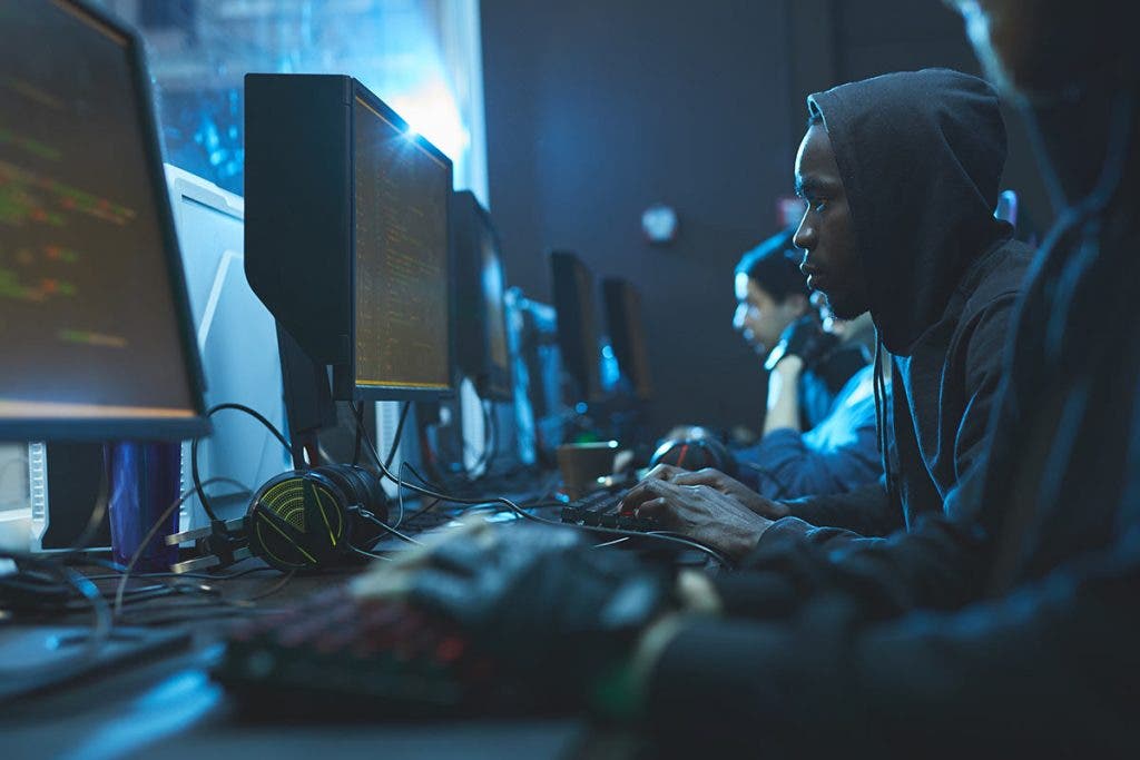 esports team competing in tournament