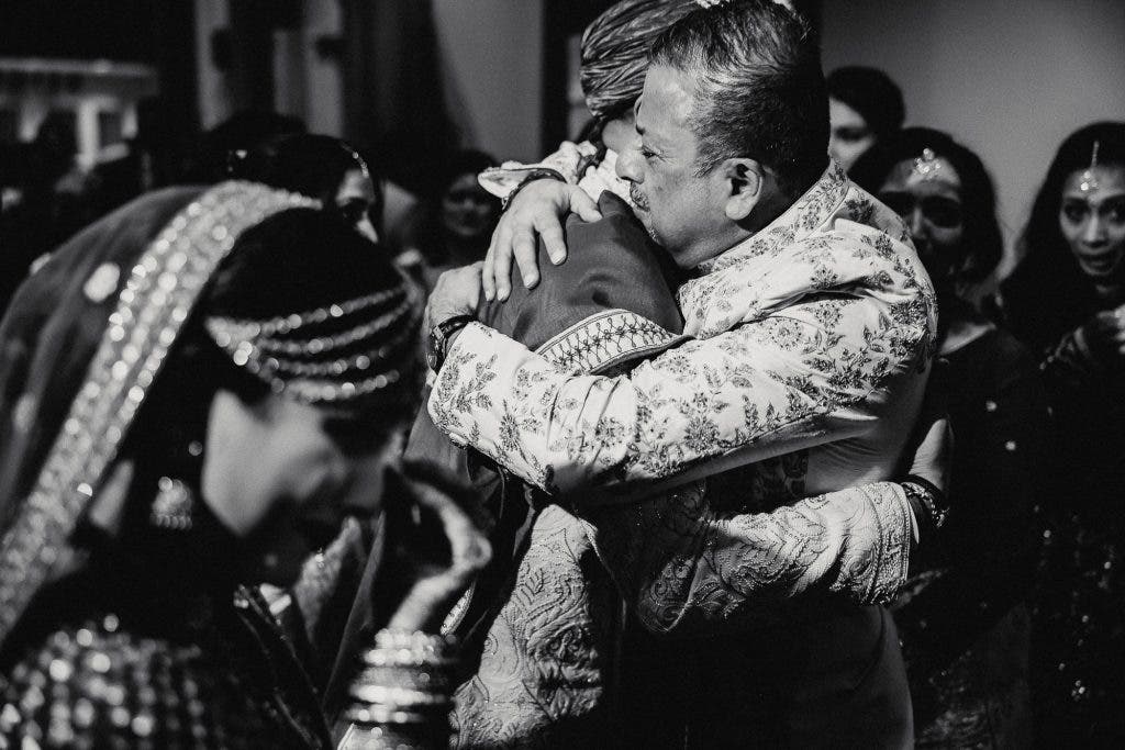 35mm vs 50mm vidai south asian wedding