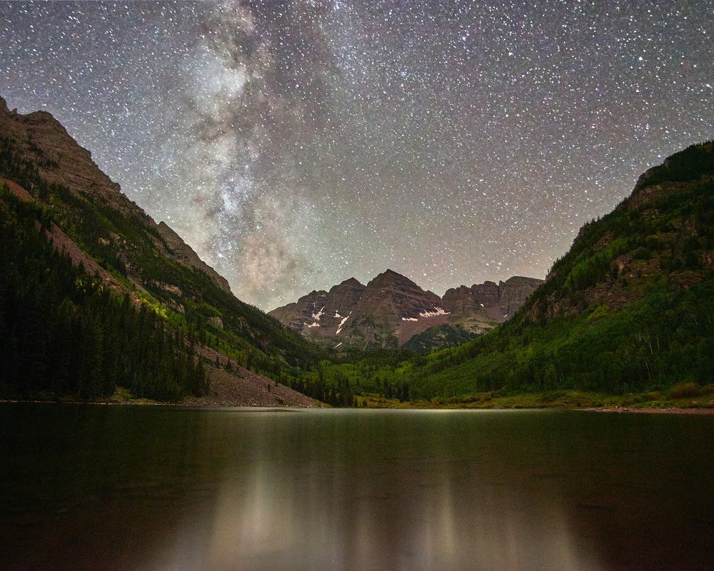 a starry sky for milky way photography
