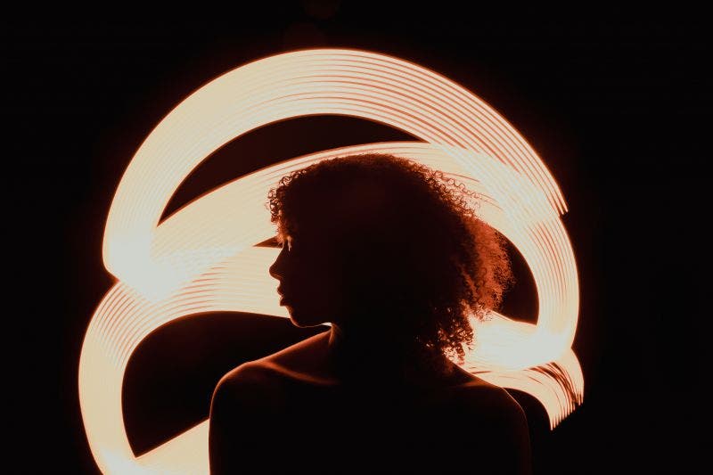 light painting sample