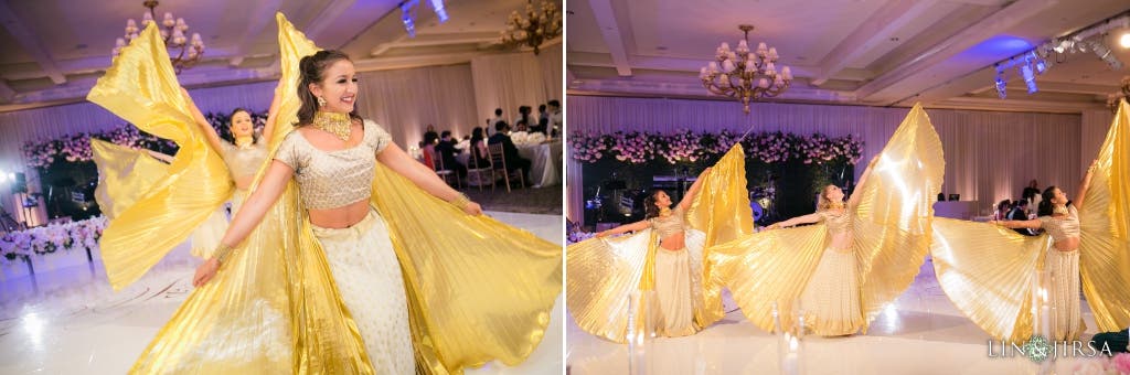 Dancers at different focal lengths