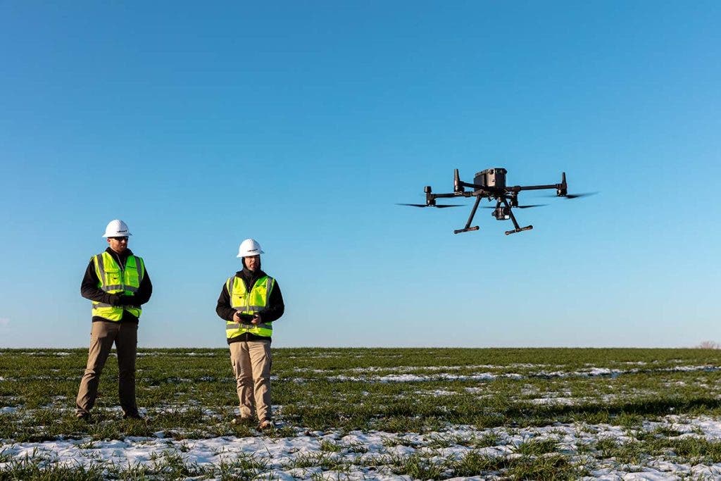 DJI matrice 300 rtk flown by energy inspectors