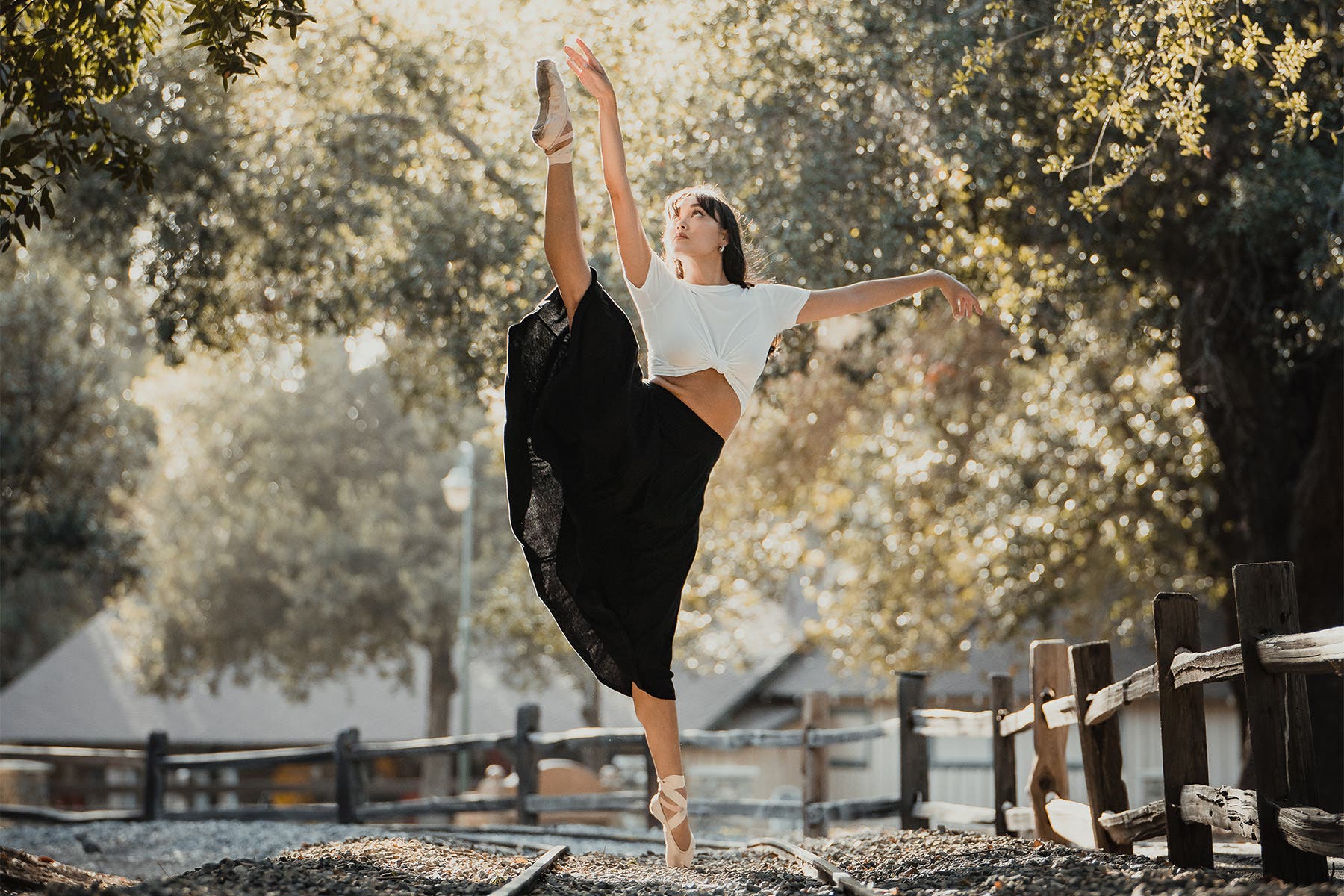 Dance photography composition example