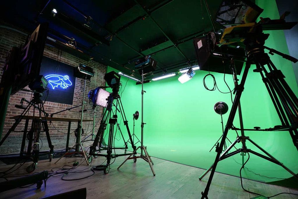 iFrog Marketing Solutions live production studio green room