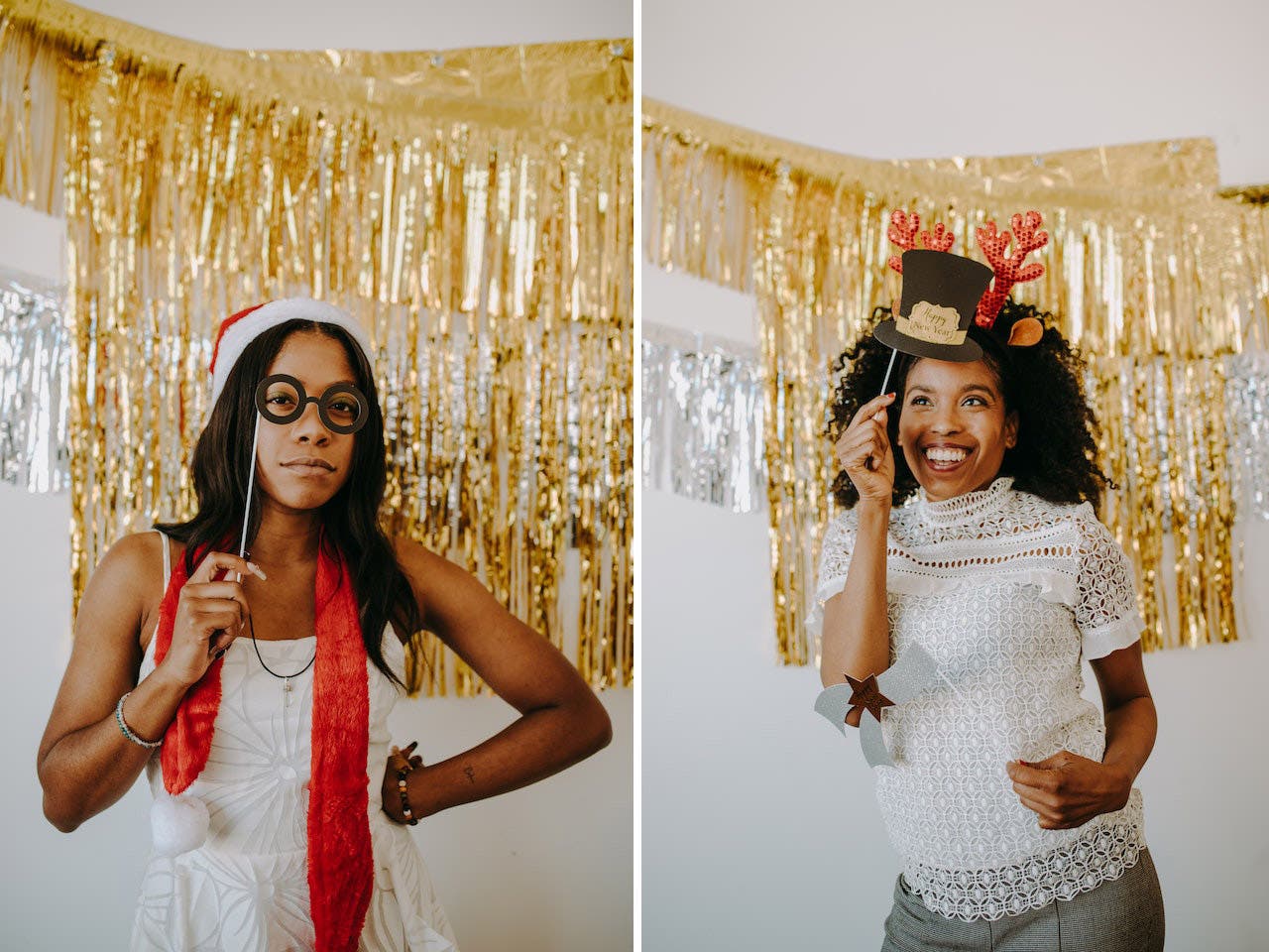 Christmas photography photo booth