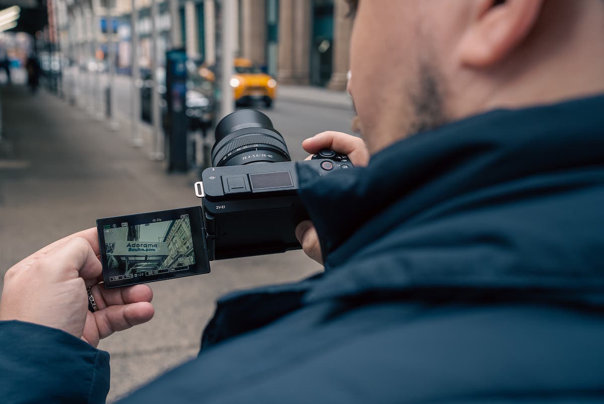 Sony ZV-E1 camera for vlogging and YouTube