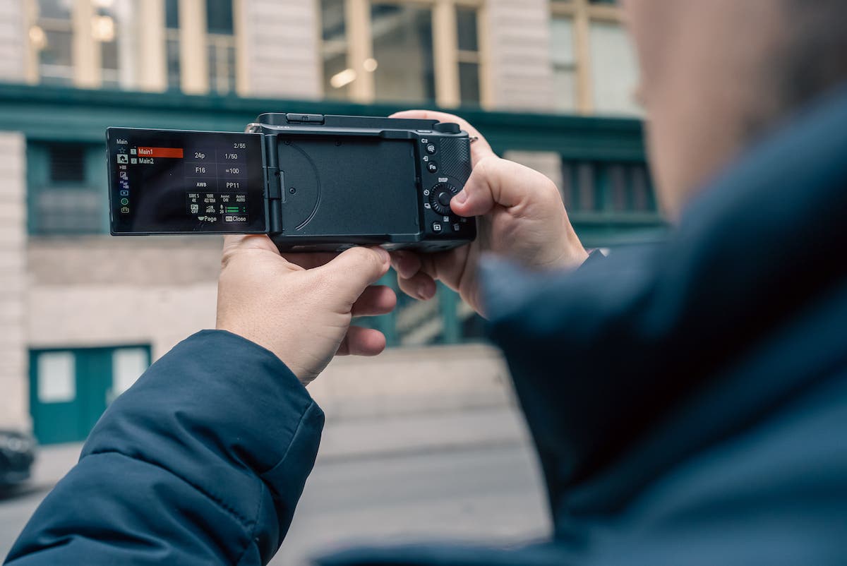 Sony ZV-E1 camera for vlogging and YouTube