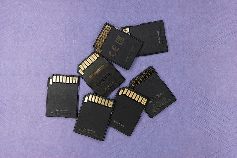 sd-cards-on-purple-background