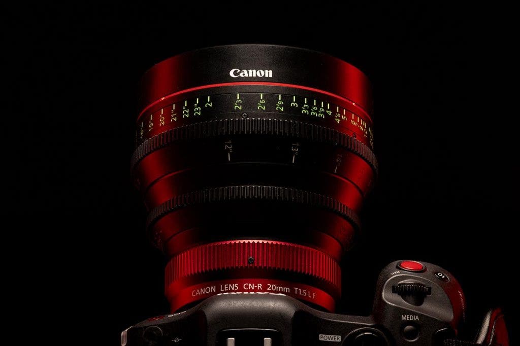 canon rf prime cinema lens