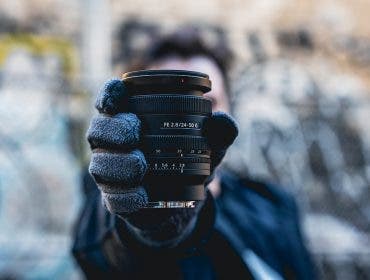 Sony FE 24-50mm F2.8G lens