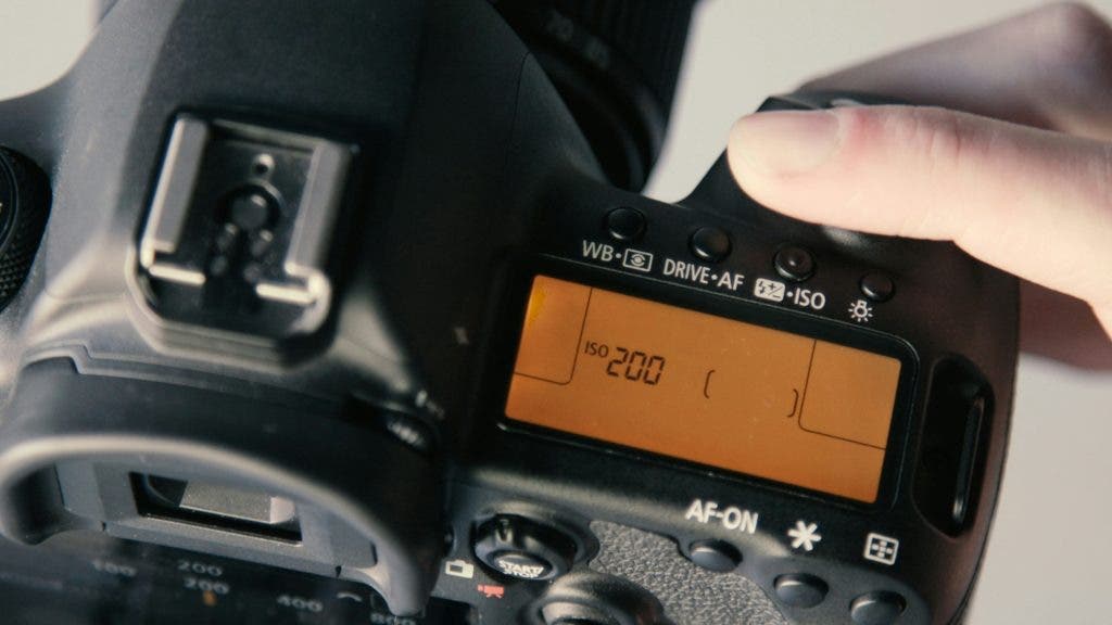 camera settings screen