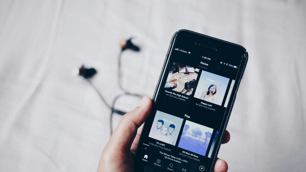 Person on Spotify