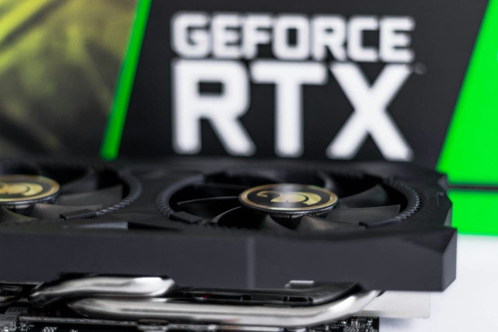 Picture of GeForce RTX graphics card