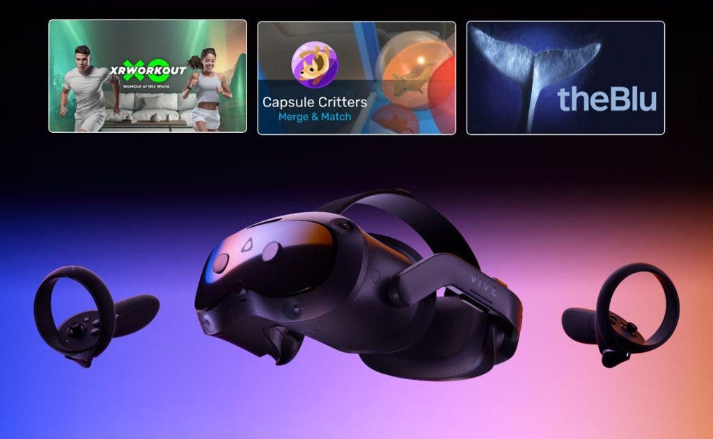 HTC VIVE Focus Vision Game bundles
