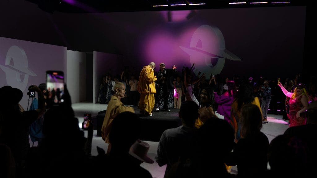 A runway show