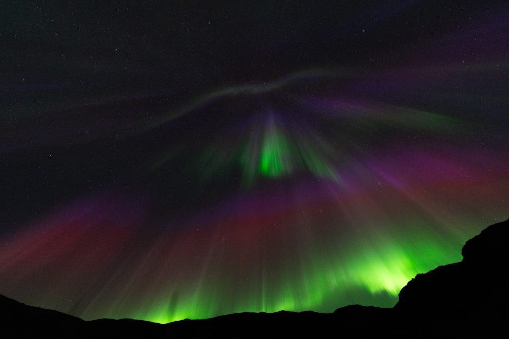 Auroras in Narsarsuaq, South Greenland By Stephanie Vermillion