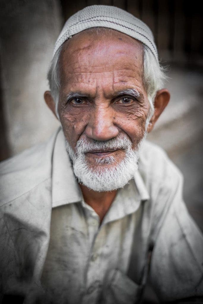 Street Portraits Muhammad Aslam from Rawalpindi - Photo by Muji