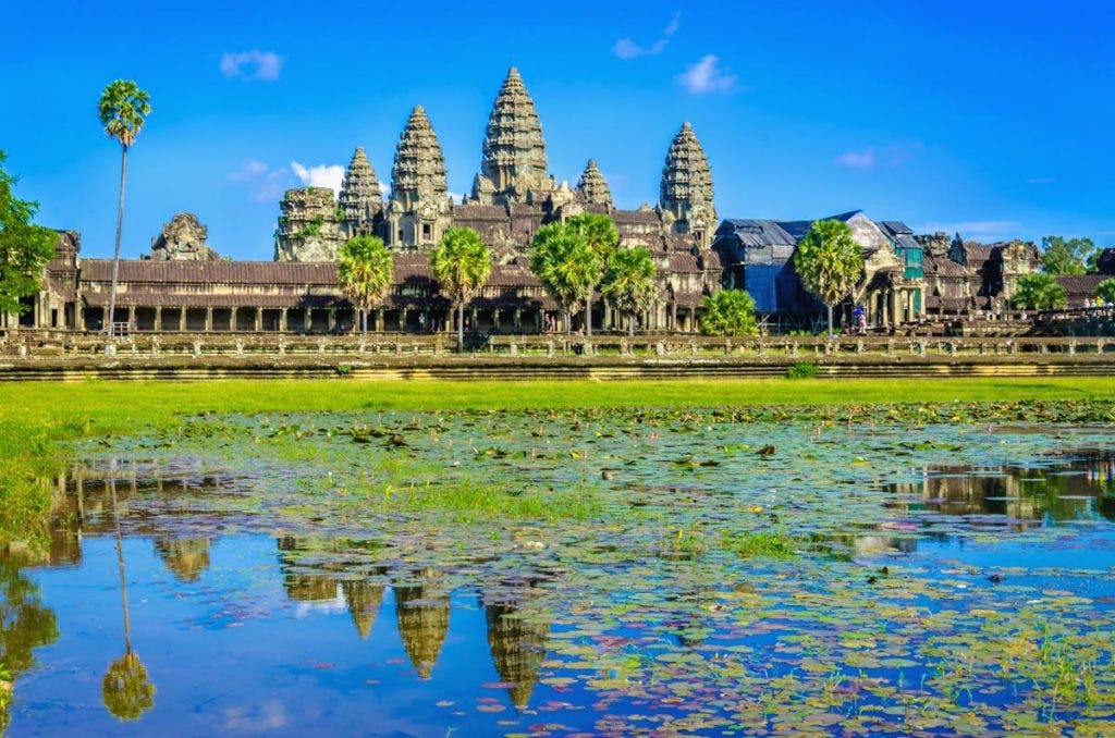 Angkor Wat, Cambodia - in this case, a wide-angle lens is best