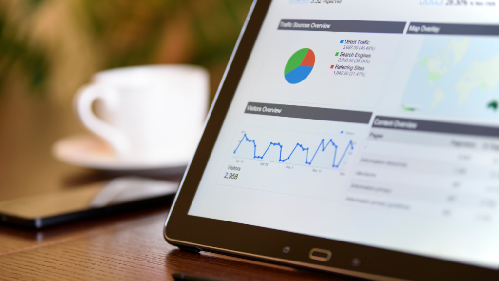 An example of a content writing portfolio showing off real numbered results