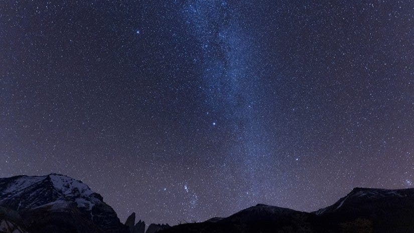 Torres del Paine at night from EcoCamp Patagonia_Stephanie Vermillion