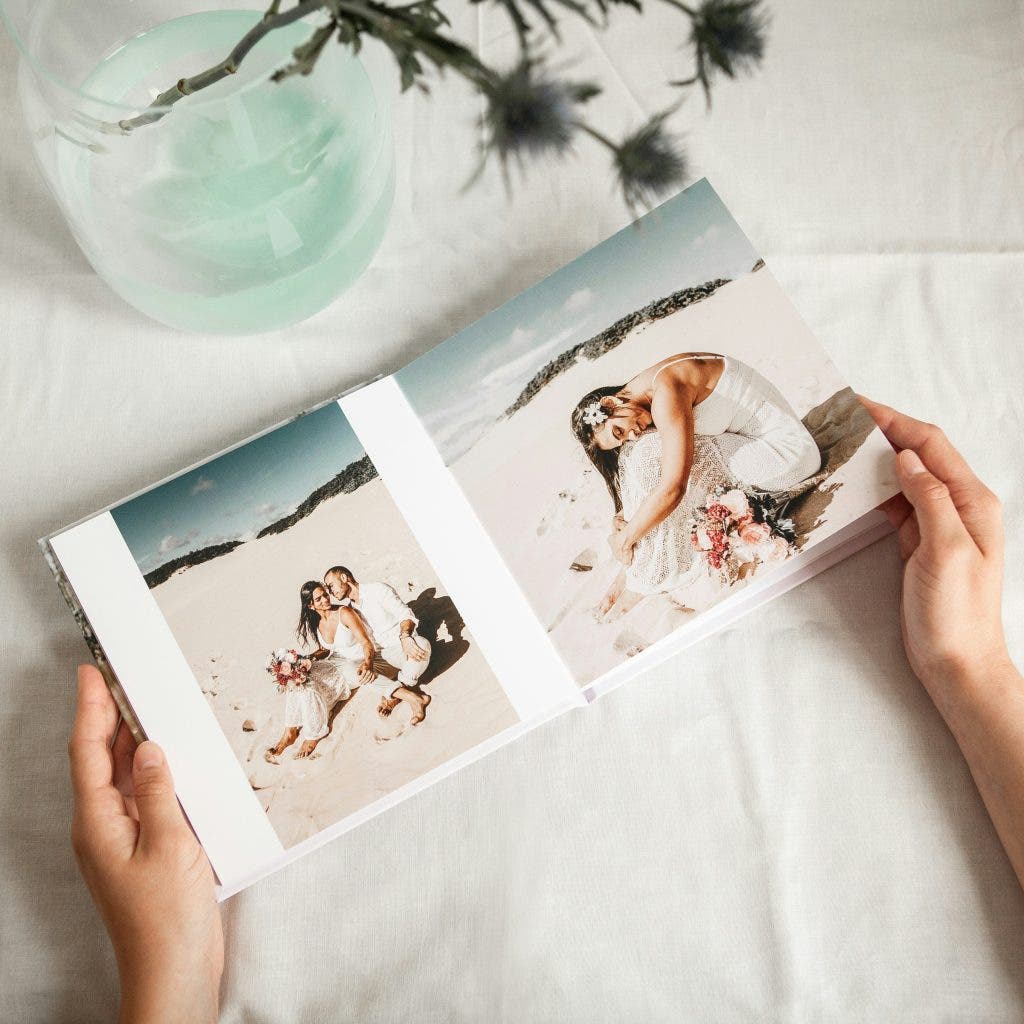 a summer-themed photobooks example