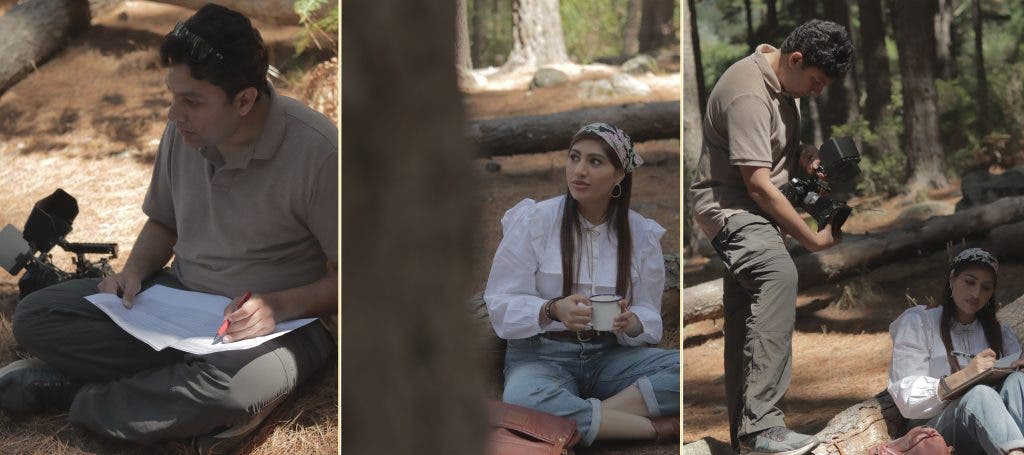 BTS - Outdoor Scene for photography and videography stills