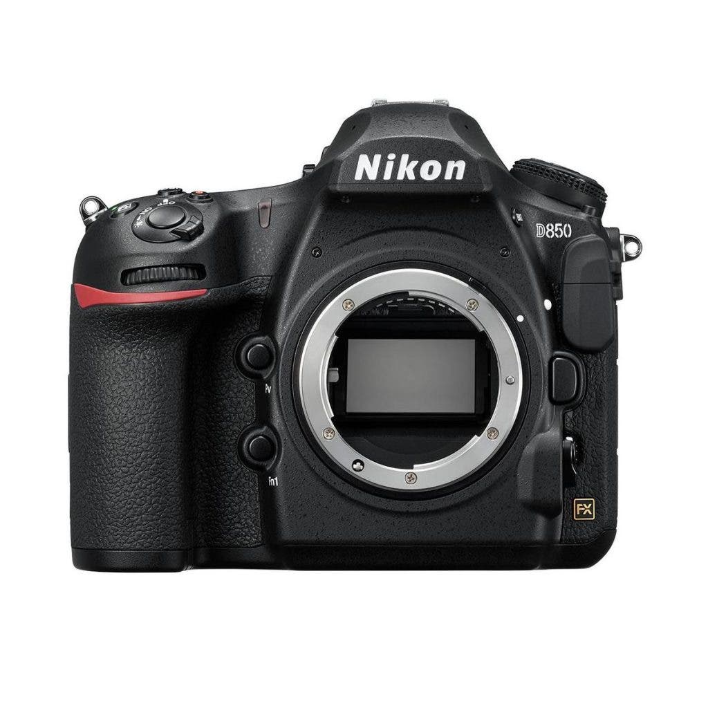a photo of the Nikon D850 DSLR Bare Body, one of the best cameras ever