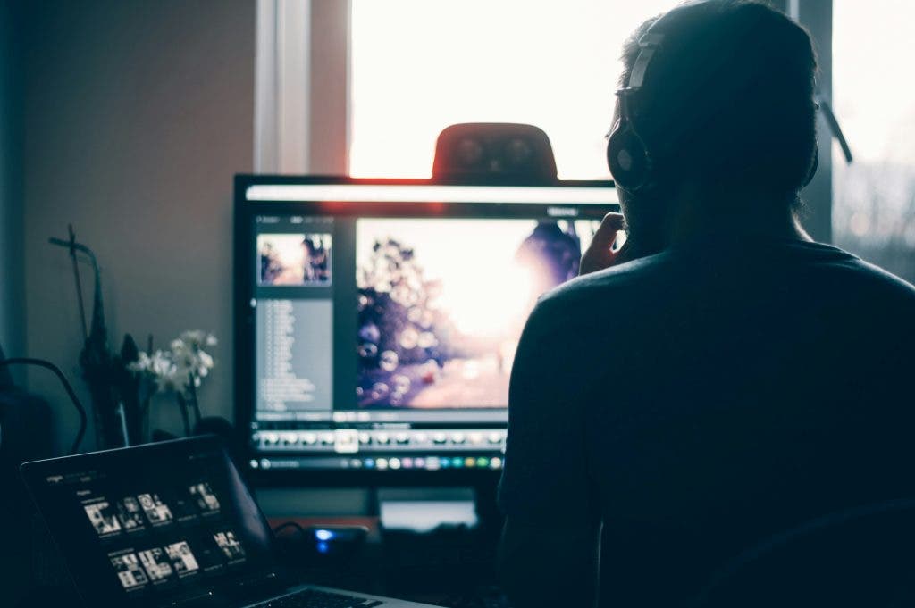 post-processing on vibrant photography
