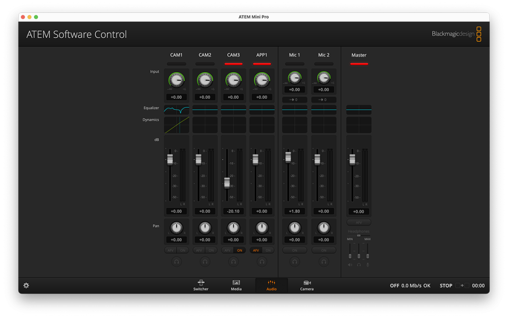 ATEM Audio Software
