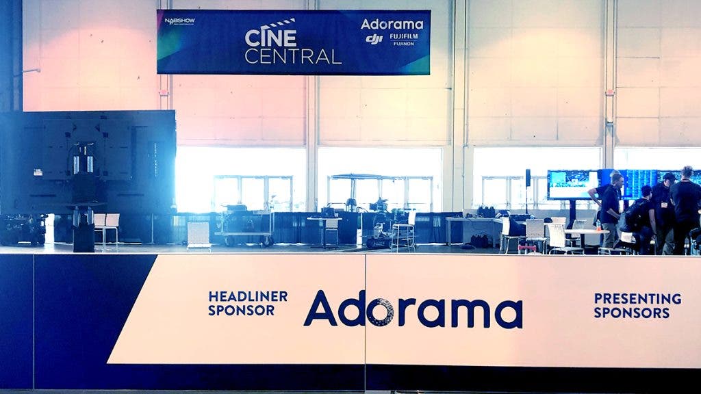 Adorama CINECENTRAL headline sponsor NAB 2023
