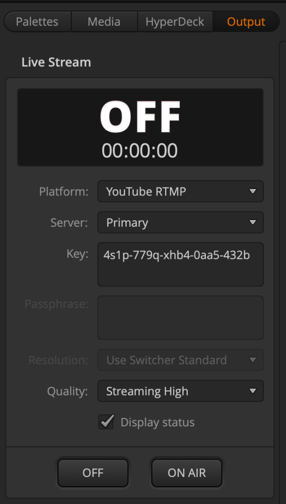 YouTube platform is chosen