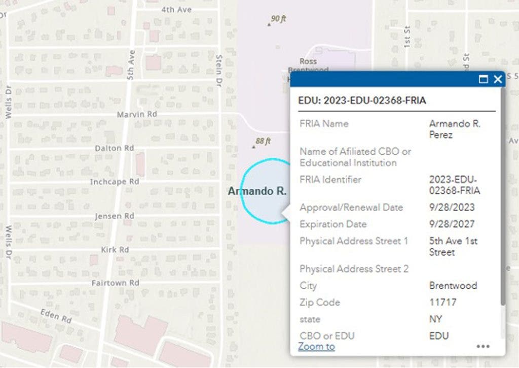 Drone license  FRIA example 2
