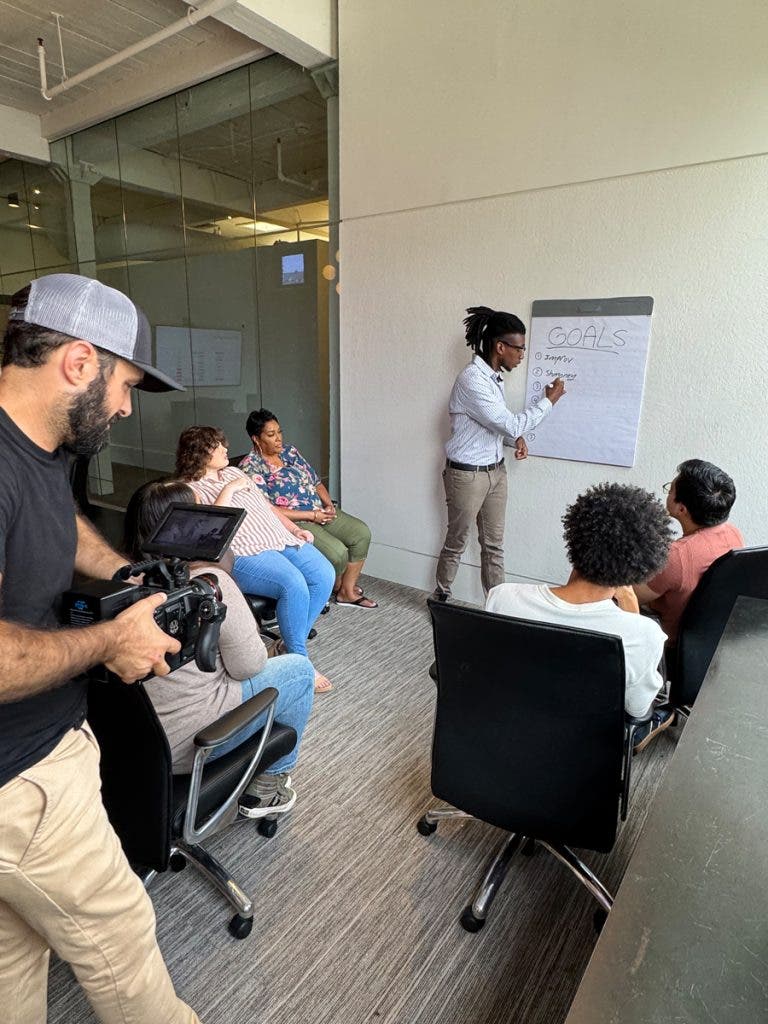 BTS images from the Atlanta Create by Getty Images event. Feel free to choose what you want. Many of them show BTS shoots focusing on the modern day workplace theme that was one of the main focal points at the Atlanta event.