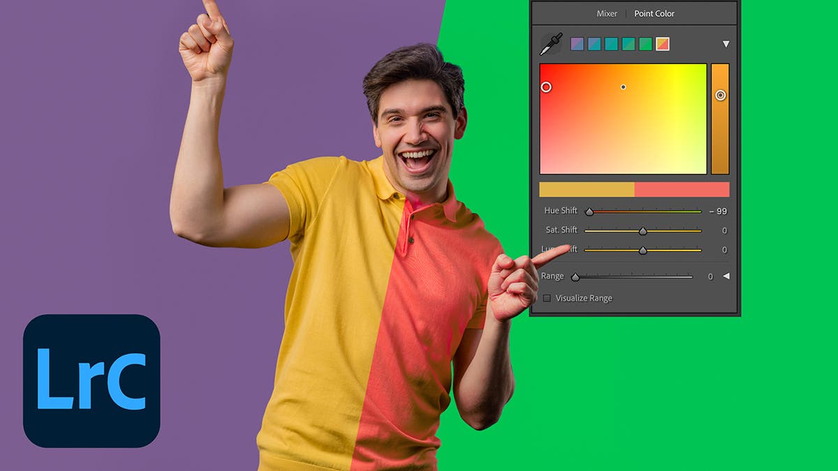 Lightroom color mixer illustration - Provided by Austin James Jackson