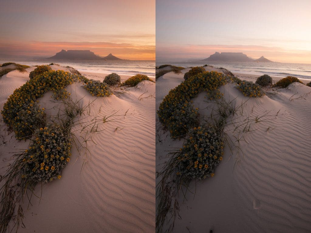 before publishing your photos_Table Mountain Comparison