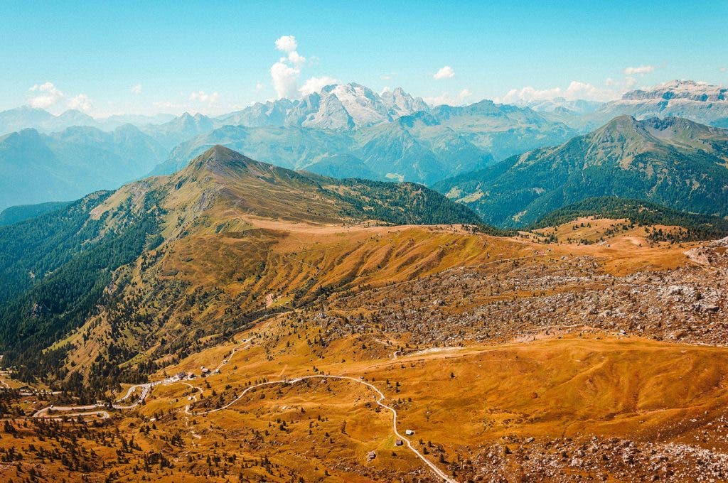 For Overall Impressive Autumn Colors: The Dolomites, Italy