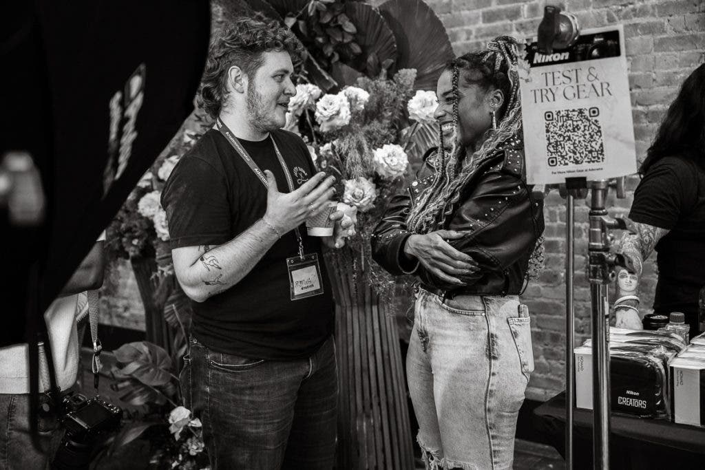 Image of a couple from the Adorama Wedding Workshop 2025