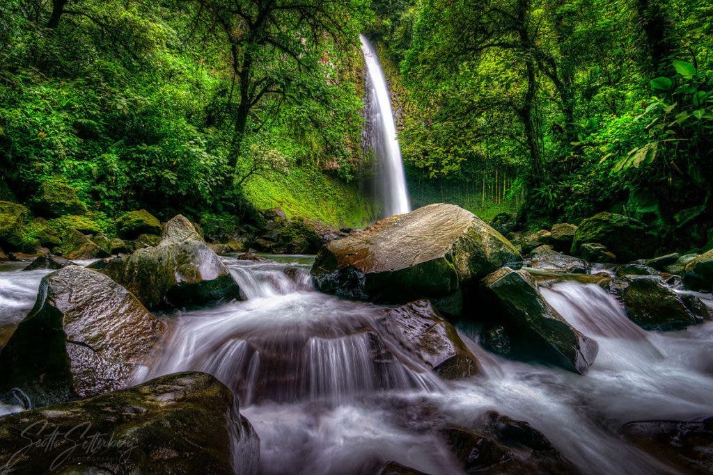 Waterfall Catarata LaFortuna