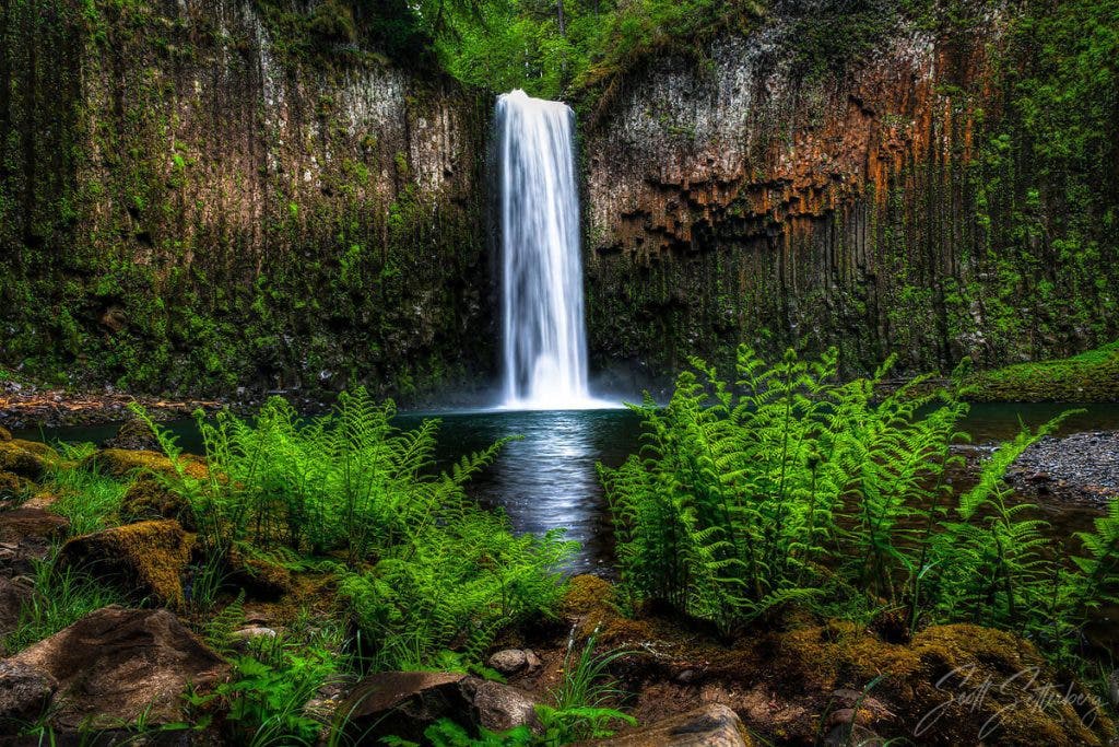 Waterfall Abiqua Falls