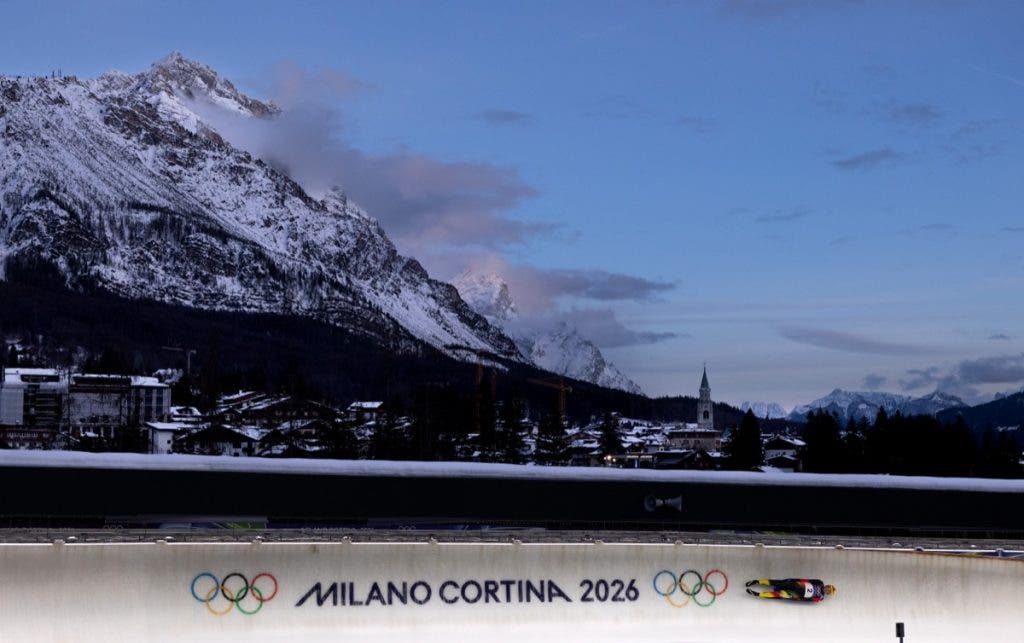 CORTINA D'AMPEZZO, ITALY - FEBRUARY 08: Felix Loch of Team Germany competes in the Men's Singles Run 3 on day two of the Milano Cortina 2026 Winter Olympic games at Cortina Sliding Centre on February 08, 2026 in Cortina d'Ampezzo, Italy. (Photo by Richard Heathcote/Getty Images)